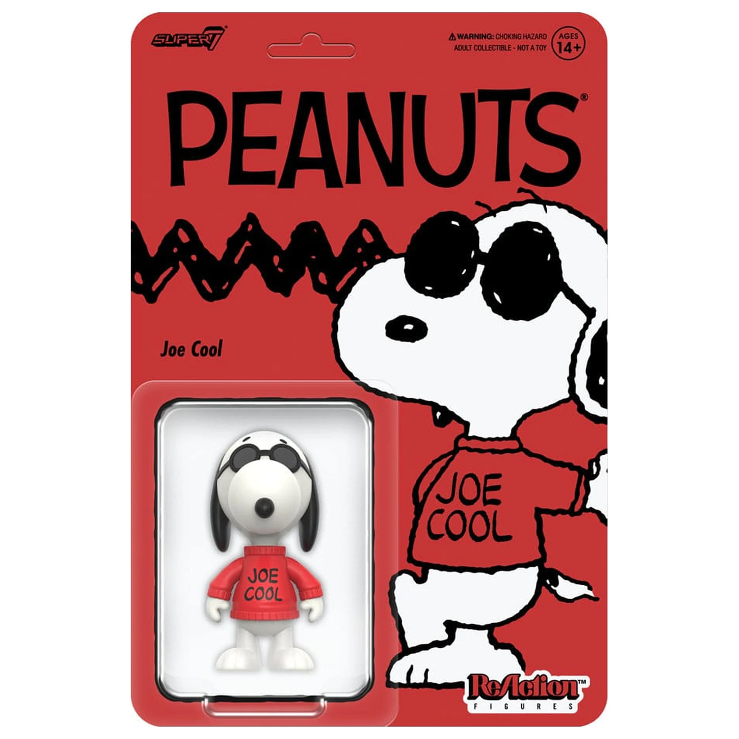 Peanuts ReAction Action Figure Wave 8 Joe Cool 9 cm poza produsului