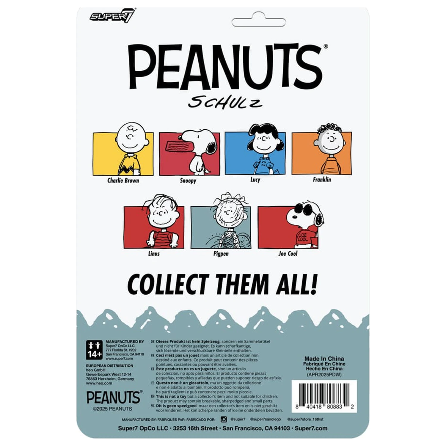 Peanuts ReAction Figurină de acțiune Wave 8 Pigpen 9 cm poza produsului