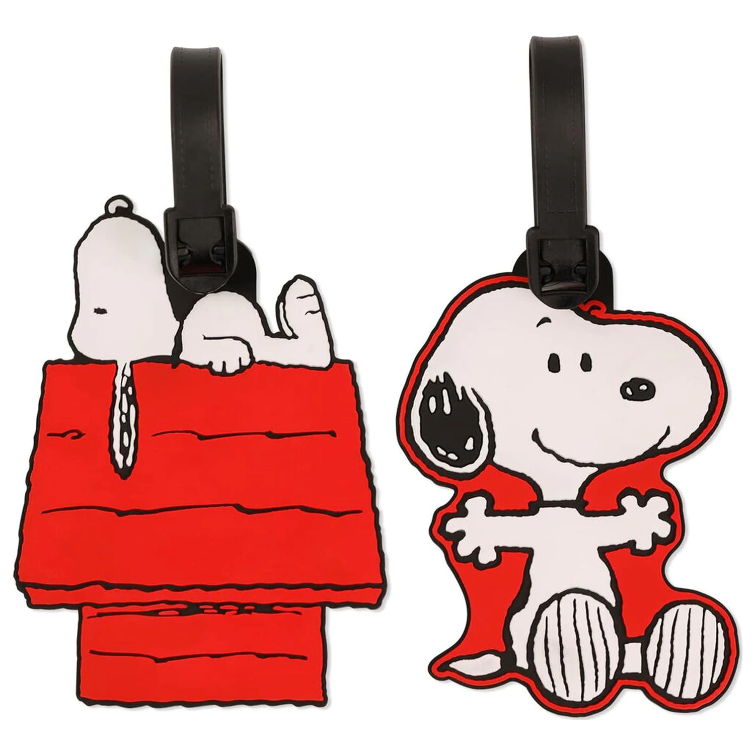 Peanuts Snoopy set de 2 etichete de bagaje poza produsului