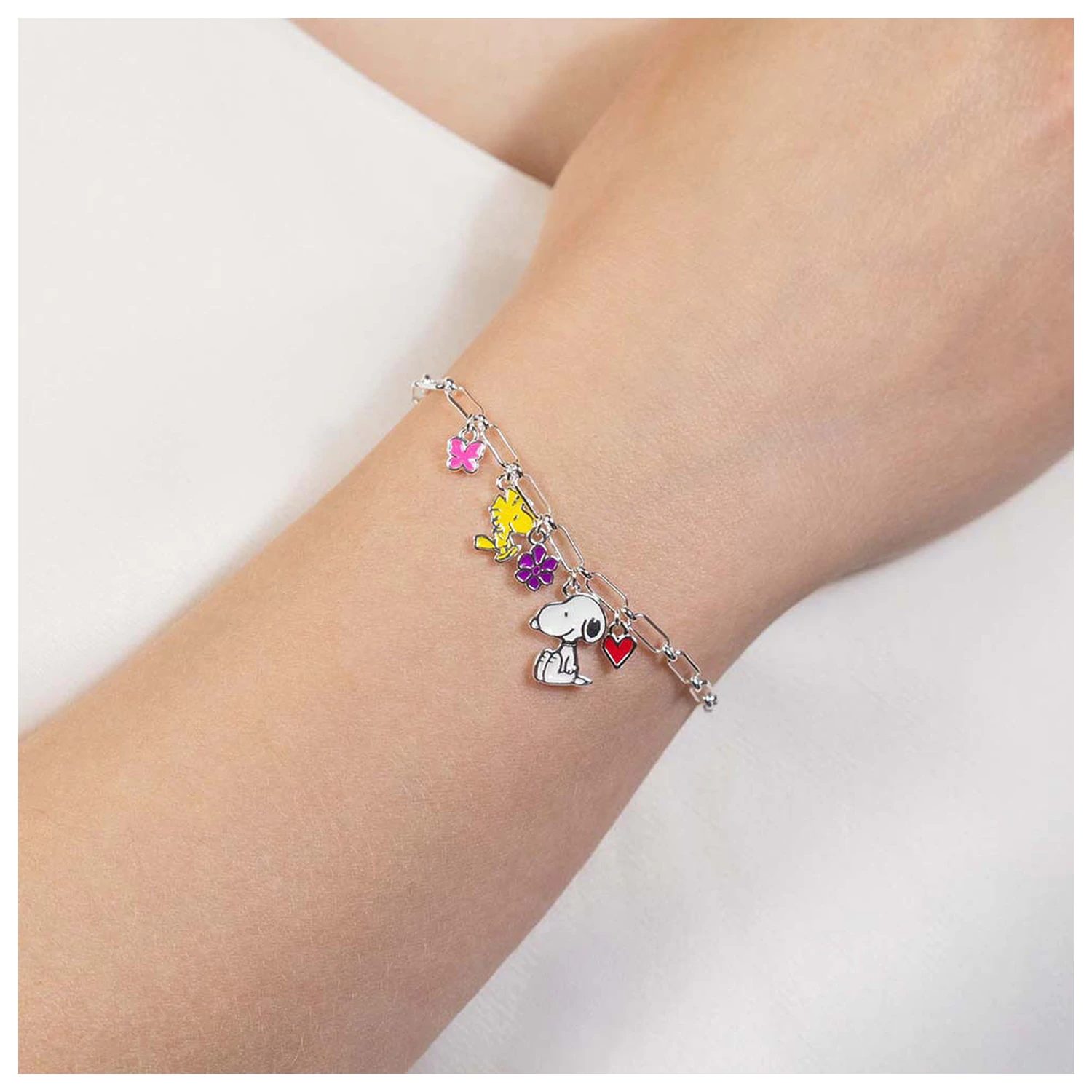 Peanuts Snoopy friendship bracelet poza produsului