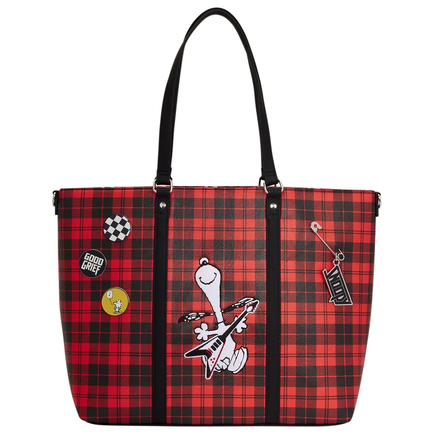 Geanta tote din panza Peanuts by Loungefly Snoopy Grunge poza produsului