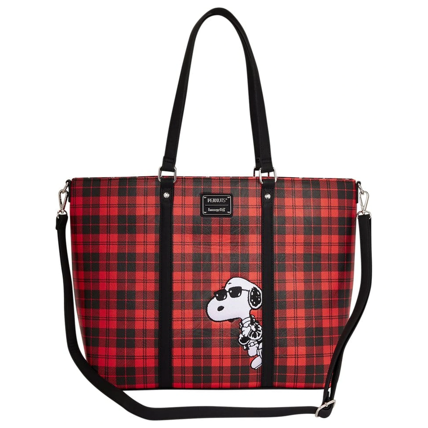Geanta tote din panza Peanuts by Loungefly Snoopy Grunge poza produsului