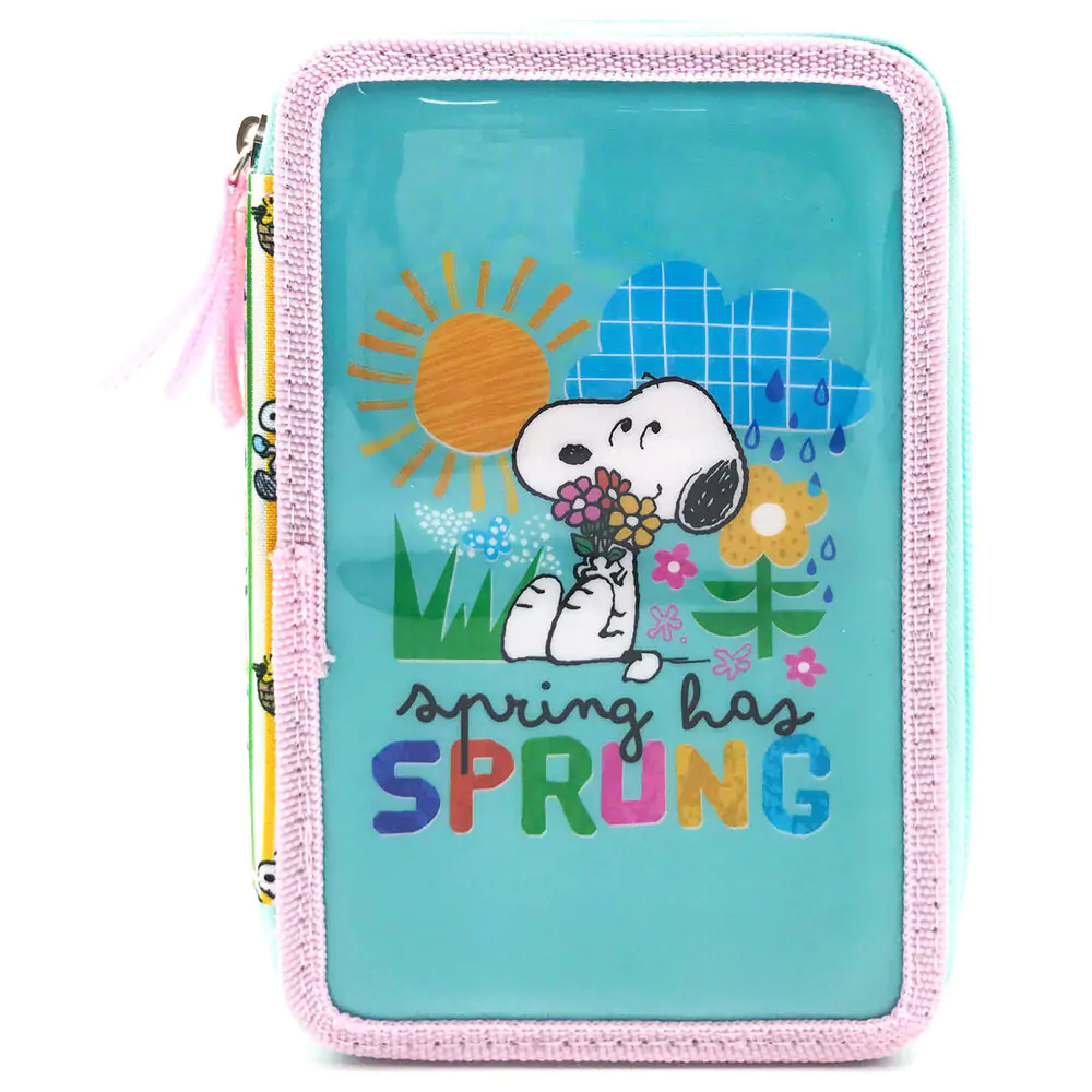Peanuts Snoopy etui triplu pentru creioane poza produsului