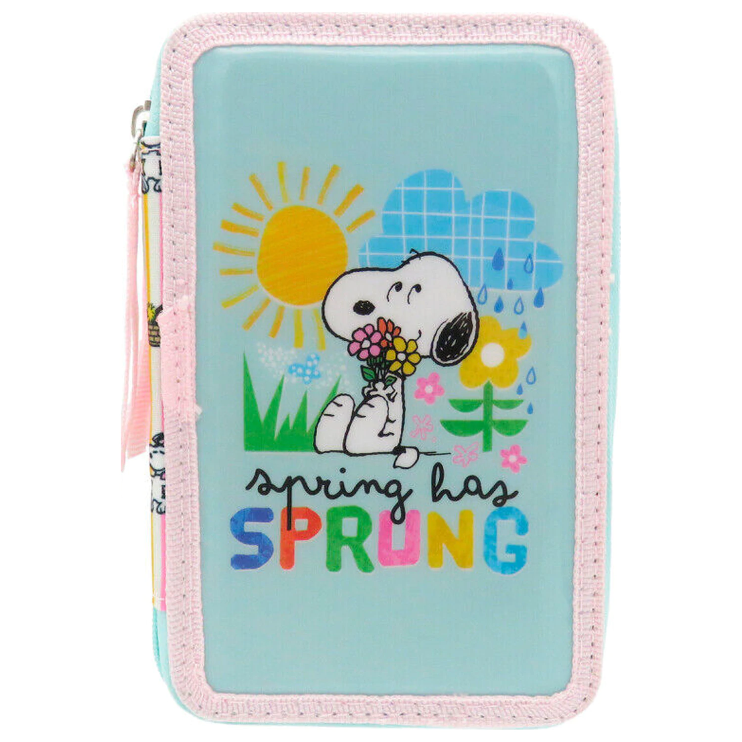 Peanuts Snoopy etui triplu pentru creioane poza produsului