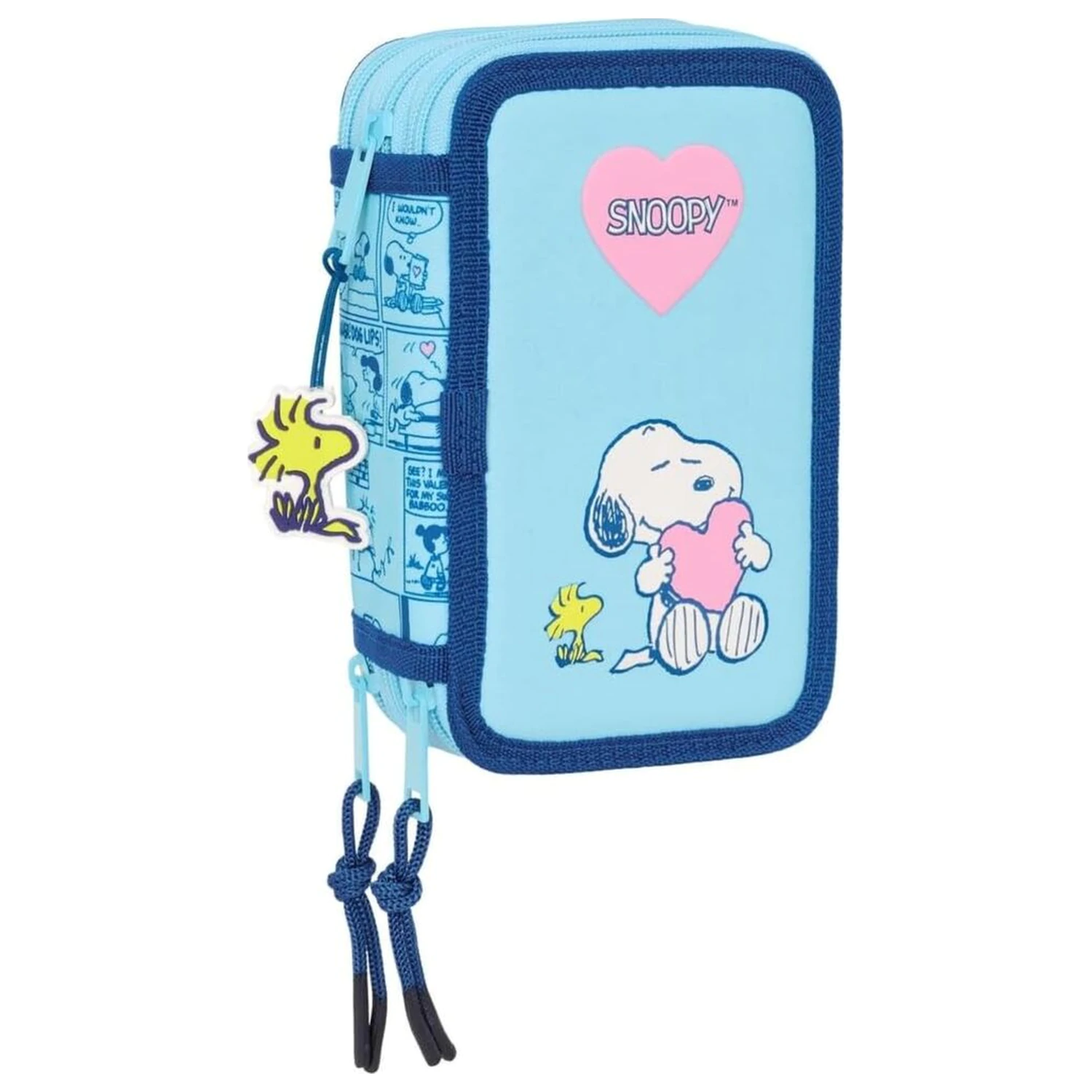 Peanuts Snoopy triplu penar 37 piese poza produsului