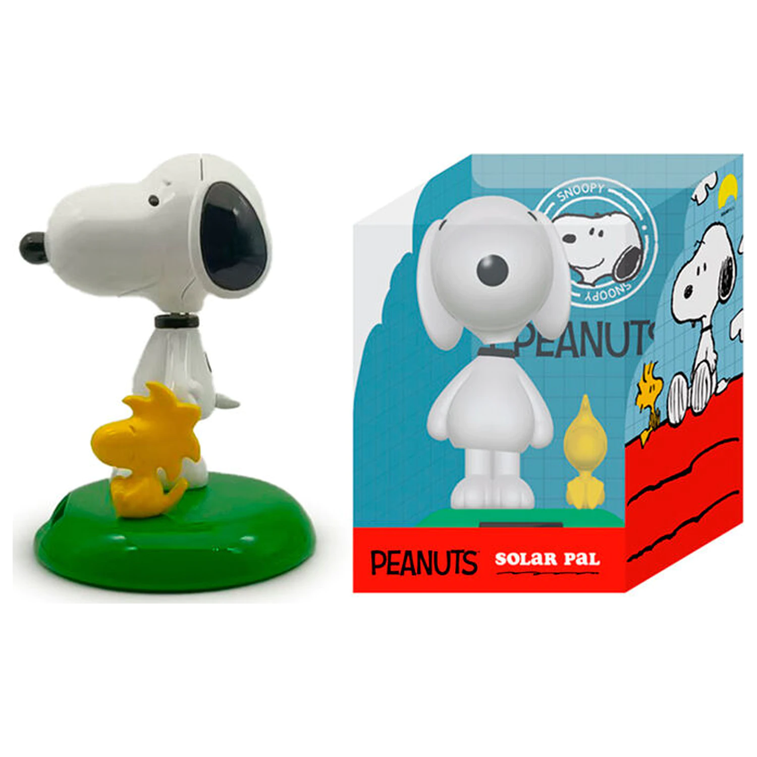 Peanuts Snoopy & Woodstock papusa solara poza produsului