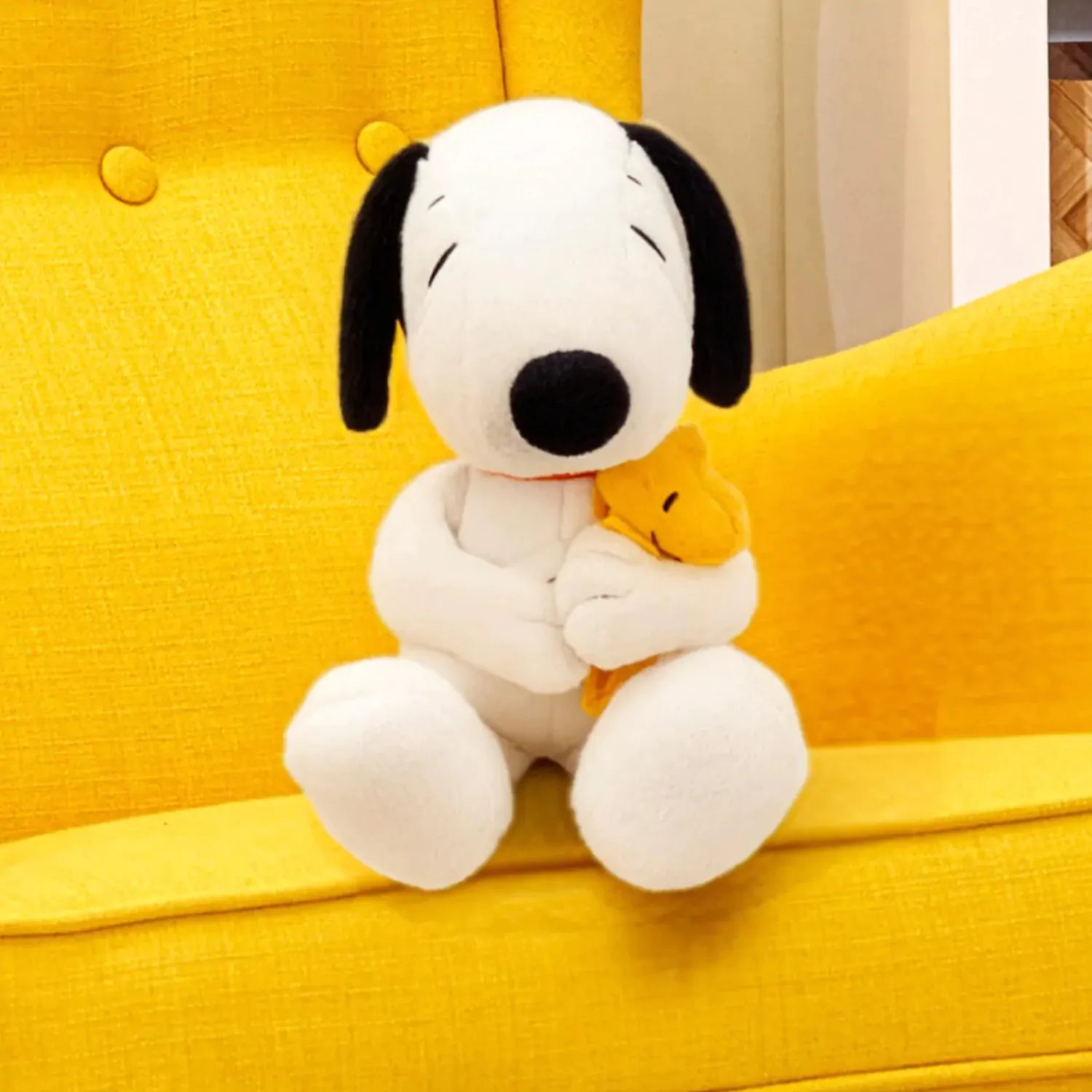 Peanuts Figura de pluș Snoopy & Woodstock 25 cm poza produsului