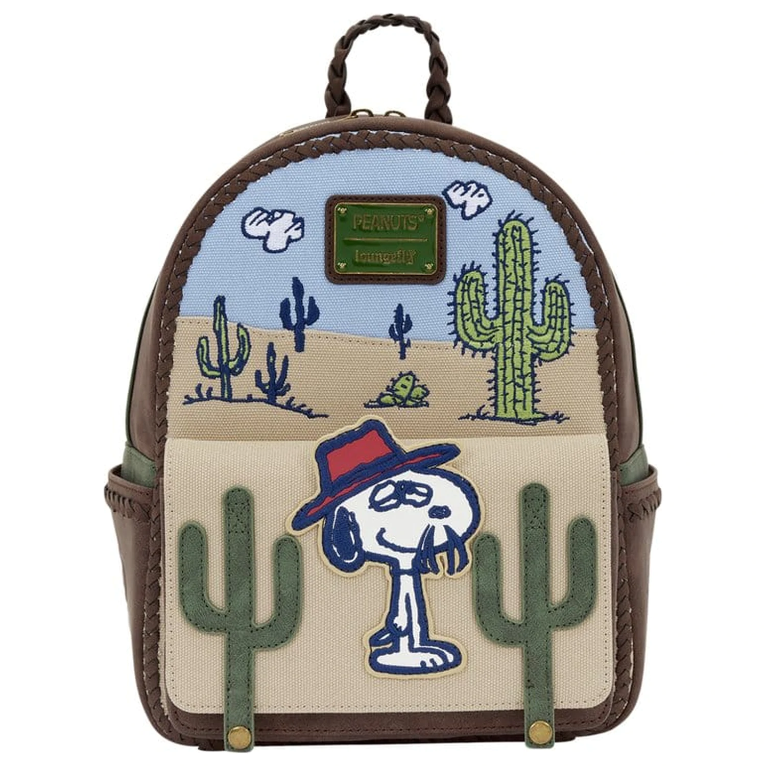 Rucsac mini Peanuts by Loungefly Spike Desert poza produsului