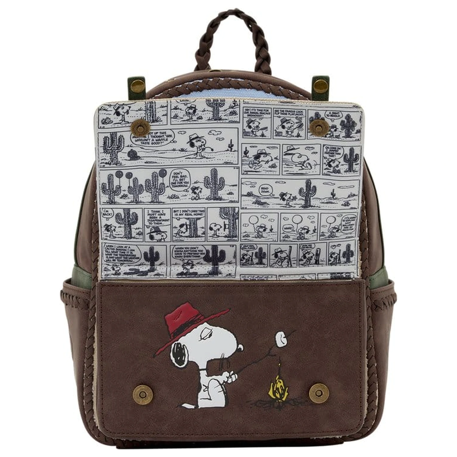 Rucsac mini Peanuts by Loungefly Spike Desert poza produsului
