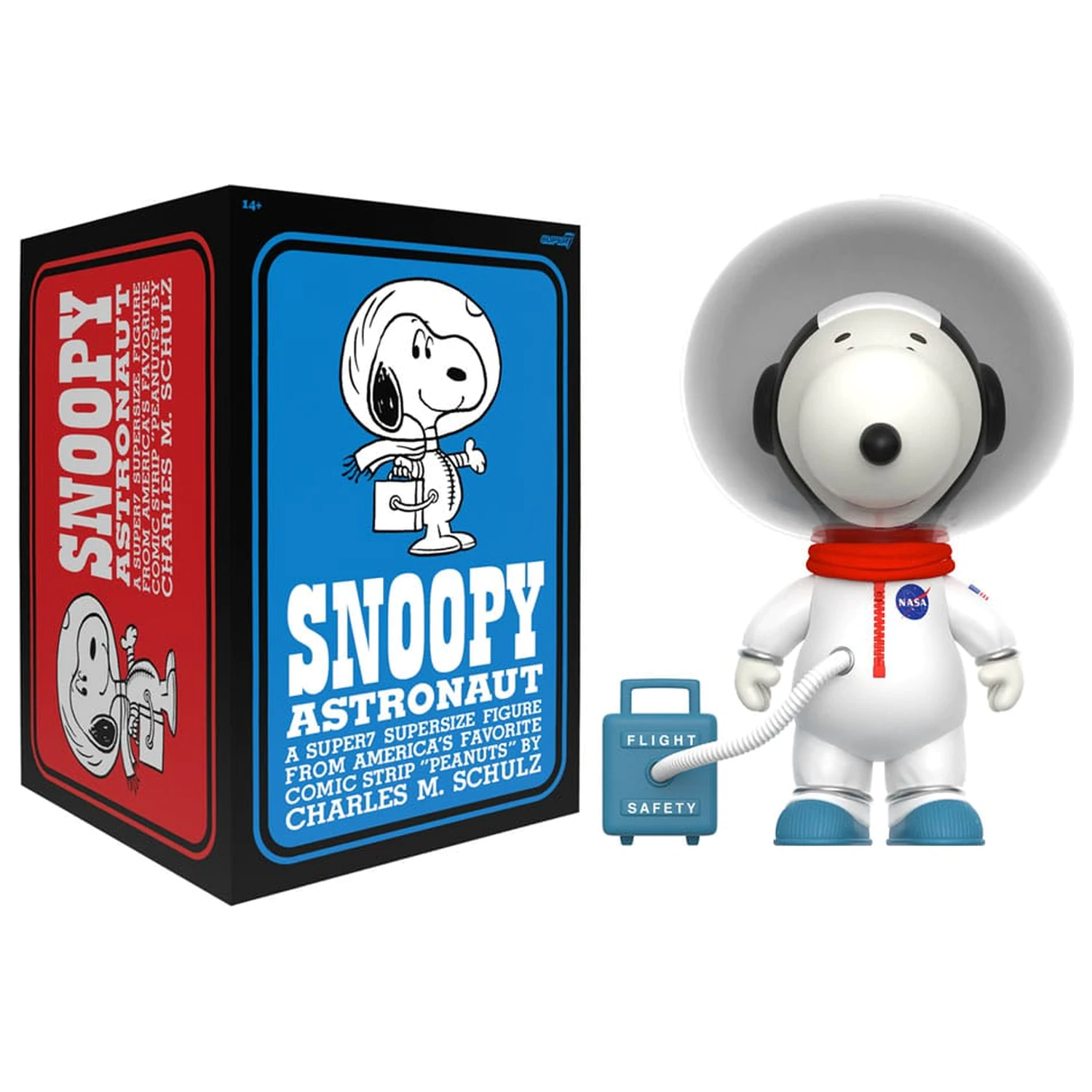 Peanuts Supersize Vinyl Action Figure Snoopy White Spacesuit 30 cm poza produsului
