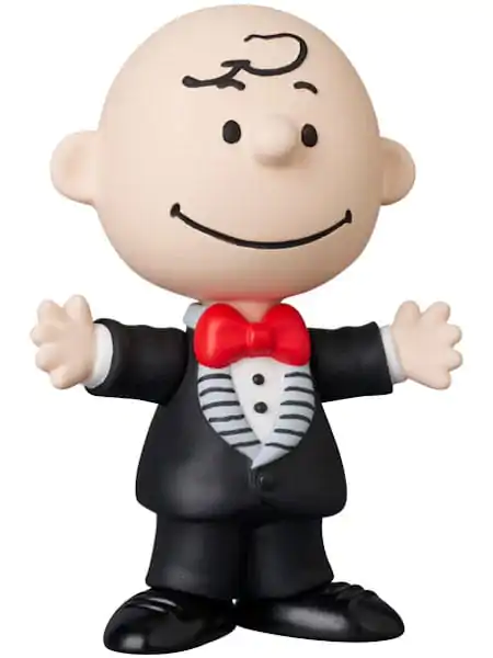 Peanuts UDF Series 17 Mini Figurina Charlie Brown (Tuxedo ver.) 7 cm poza produsului