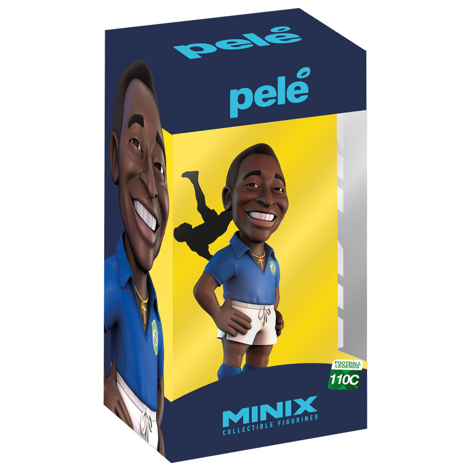 Figurina Pelé Brazil set minix de 12cm poza produsului