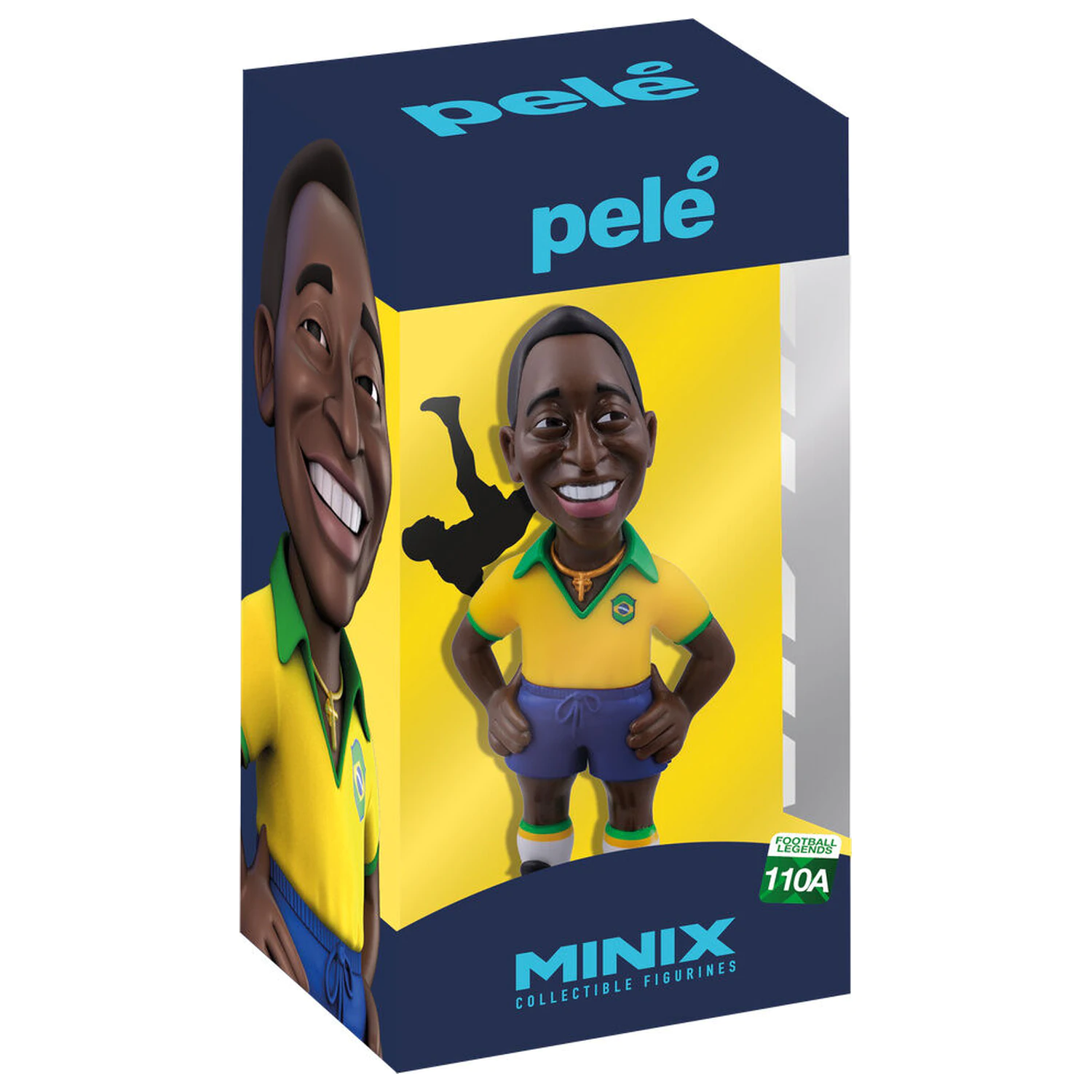 Figurina Pelé Brazil minix 12cm poza produsului