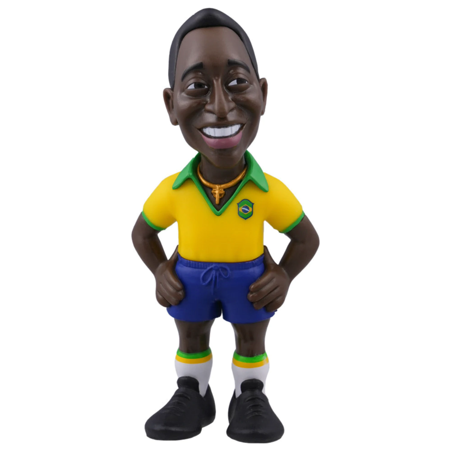 Figurina Pelé Brazil minix 12cm poza produsului