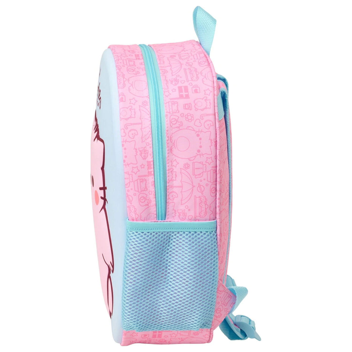 Pembe The Pink Cat rucsac 3D 33cm poza produsului