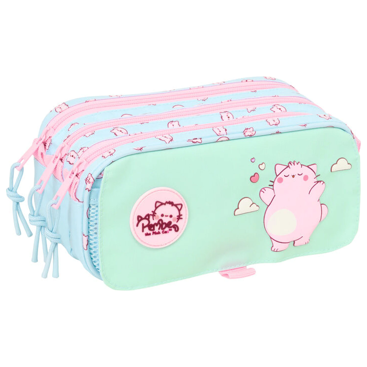 Penar triplu Pembe The Pink Cat poza produsului