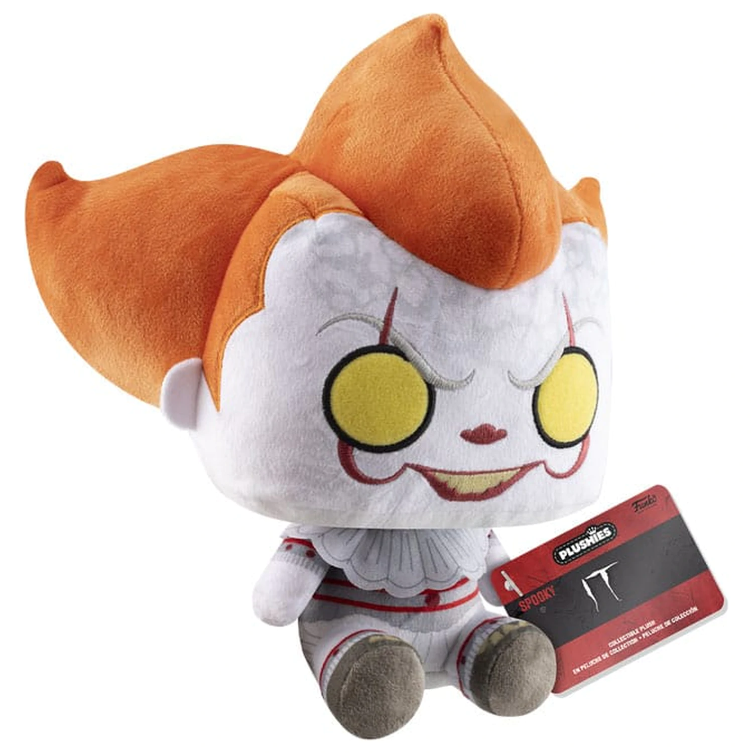 Pennywise Plush Figure Horror Pennywise (2017) 18 cm poza produsului