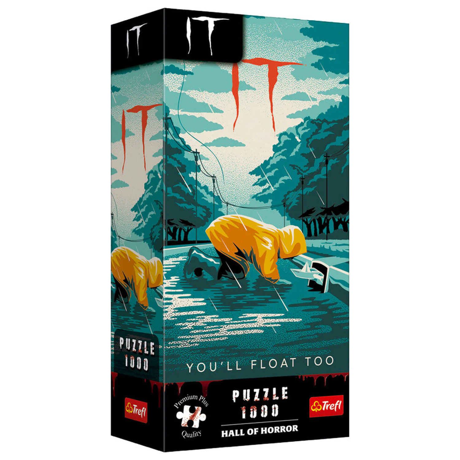 Pennywise IT Premium puzzle 1000 piese poza produsului