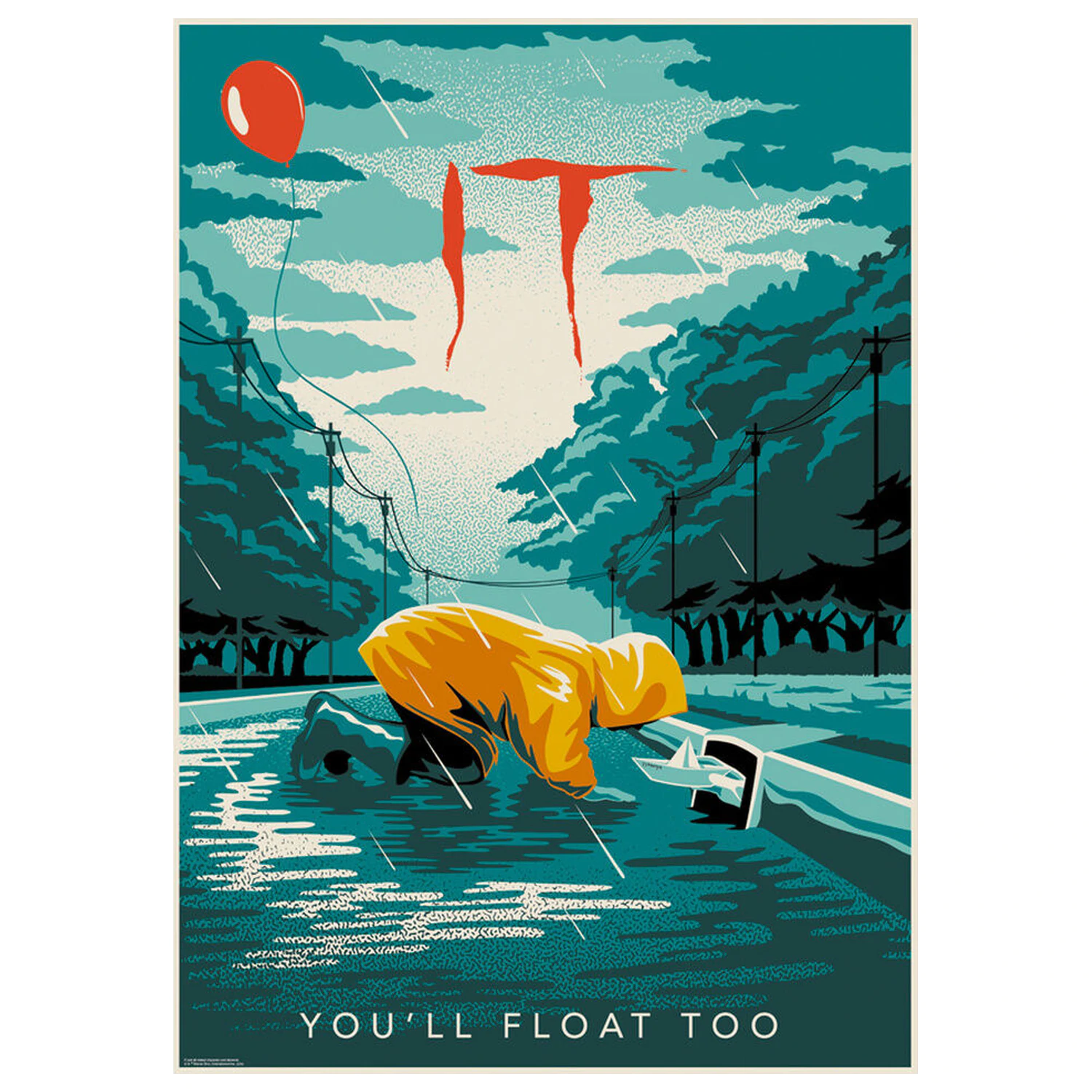 Pennywise IT Premium puzzle 1000 piese poza produsului