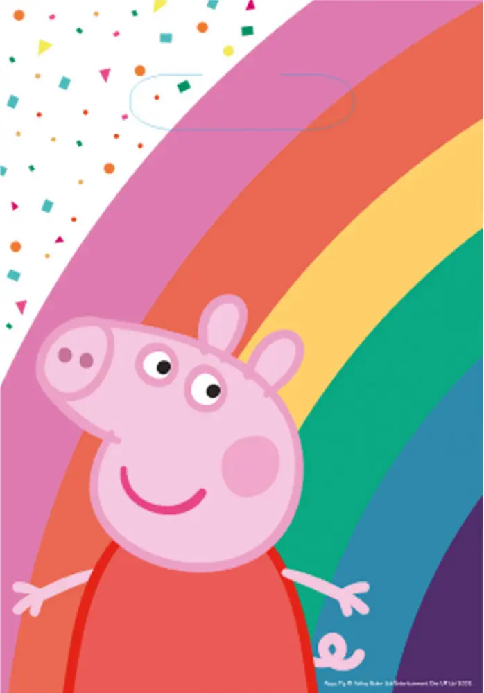 Pungi cadou Peppa Pig 8 buc poza produsului