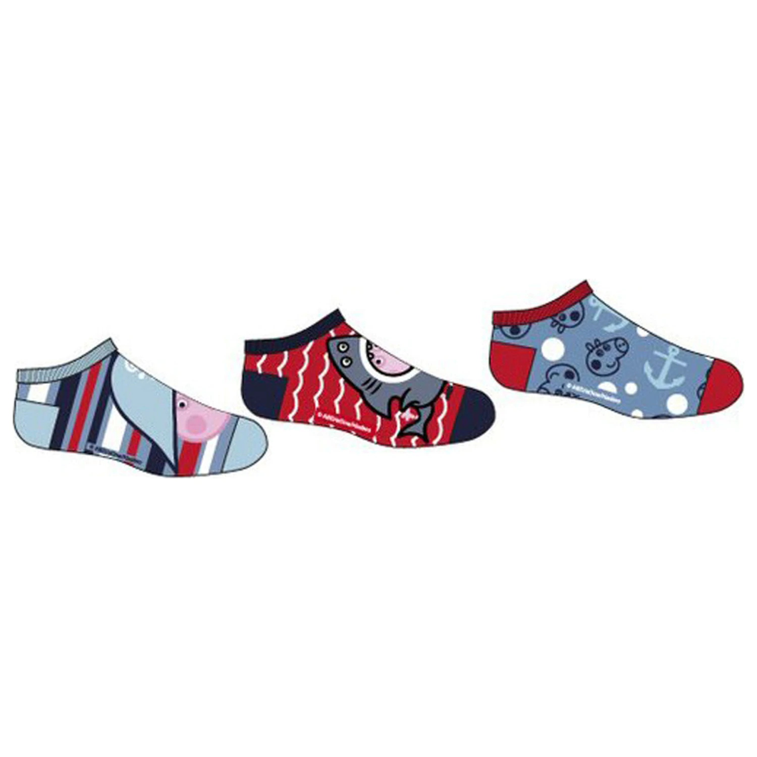 Peppa Pig Anchor sosete secrete pentru copii 31/34 poza produsului