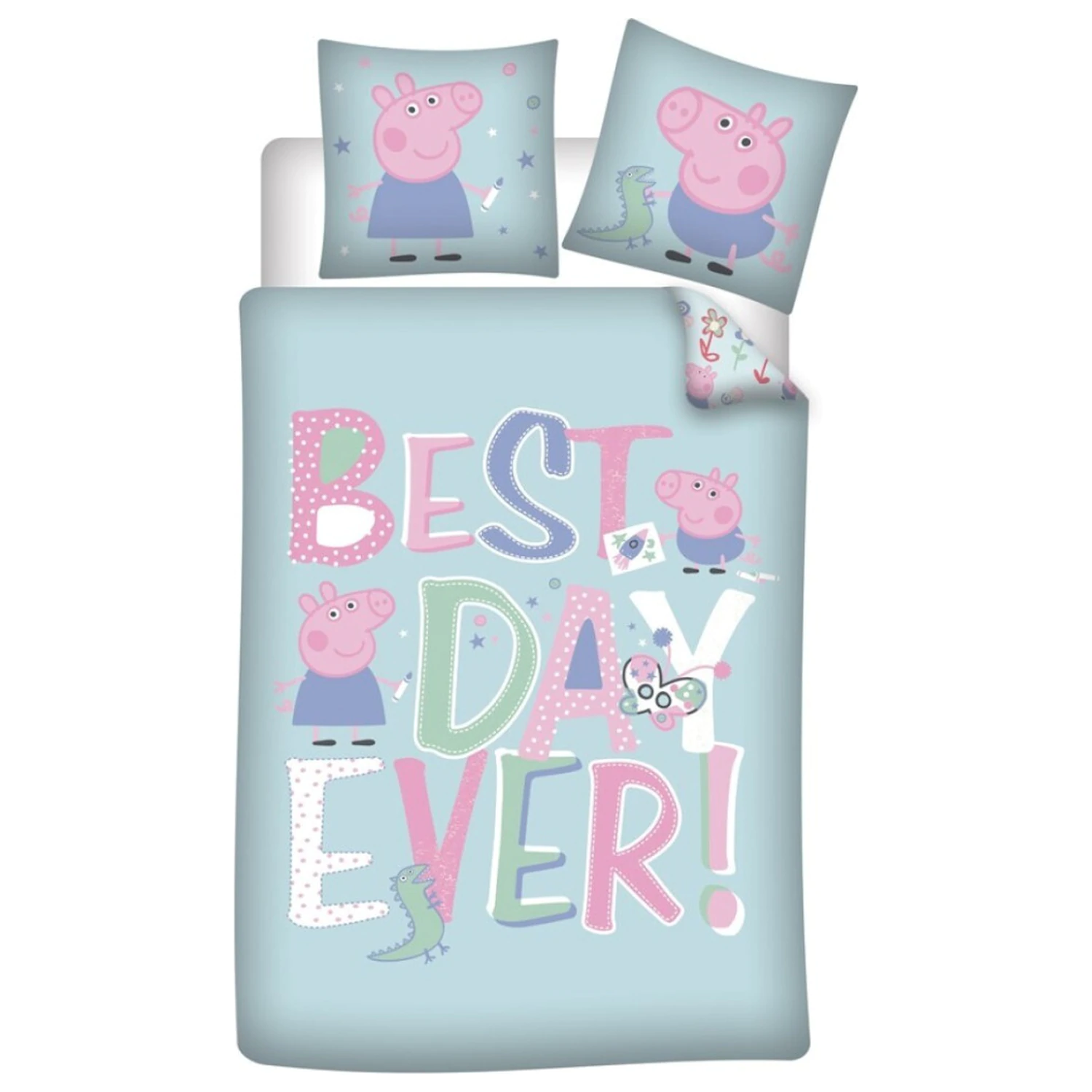 Peppa Pig Best Day Microfiber Husa de plapuma poza produsului