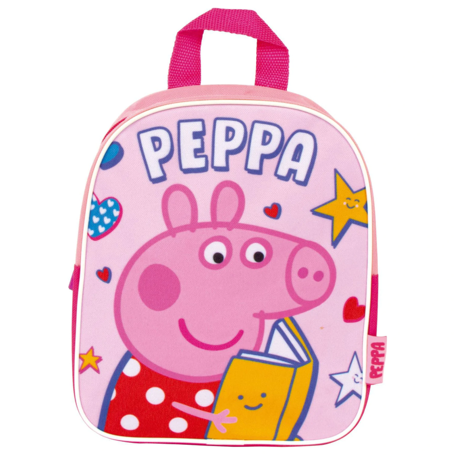 Ghiozdan tip carte Peppa Pig, Geantă 24 cm poza produsului