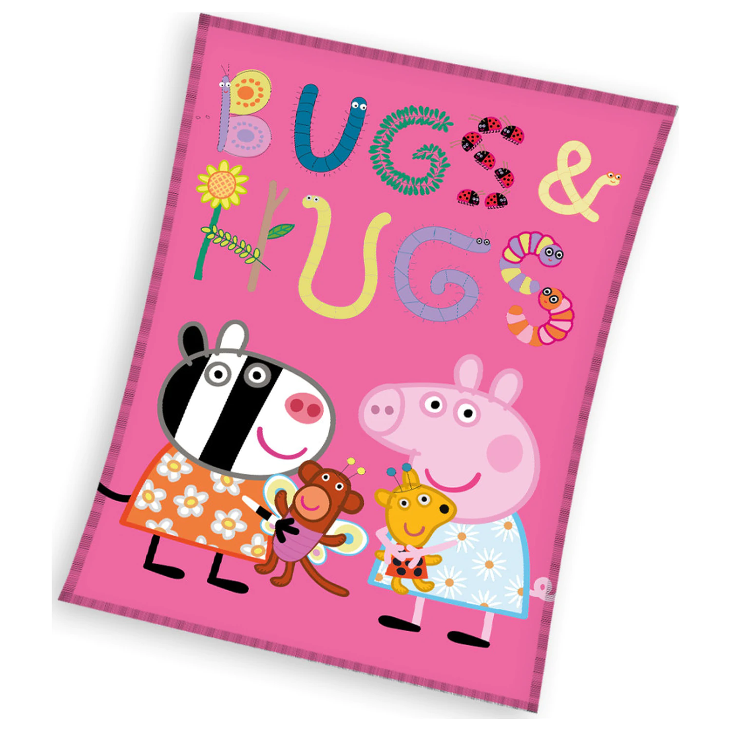 Pătură fleece Peppa Pig Bugs&Hugs poza produsului