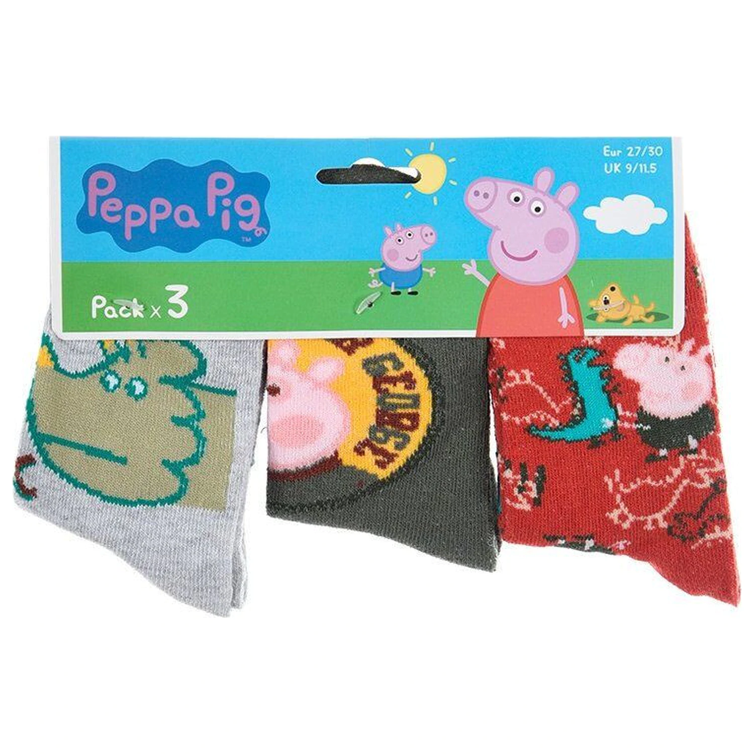 Peppa Pig Explore Sosete pentru Copii 27/30 poza produsului