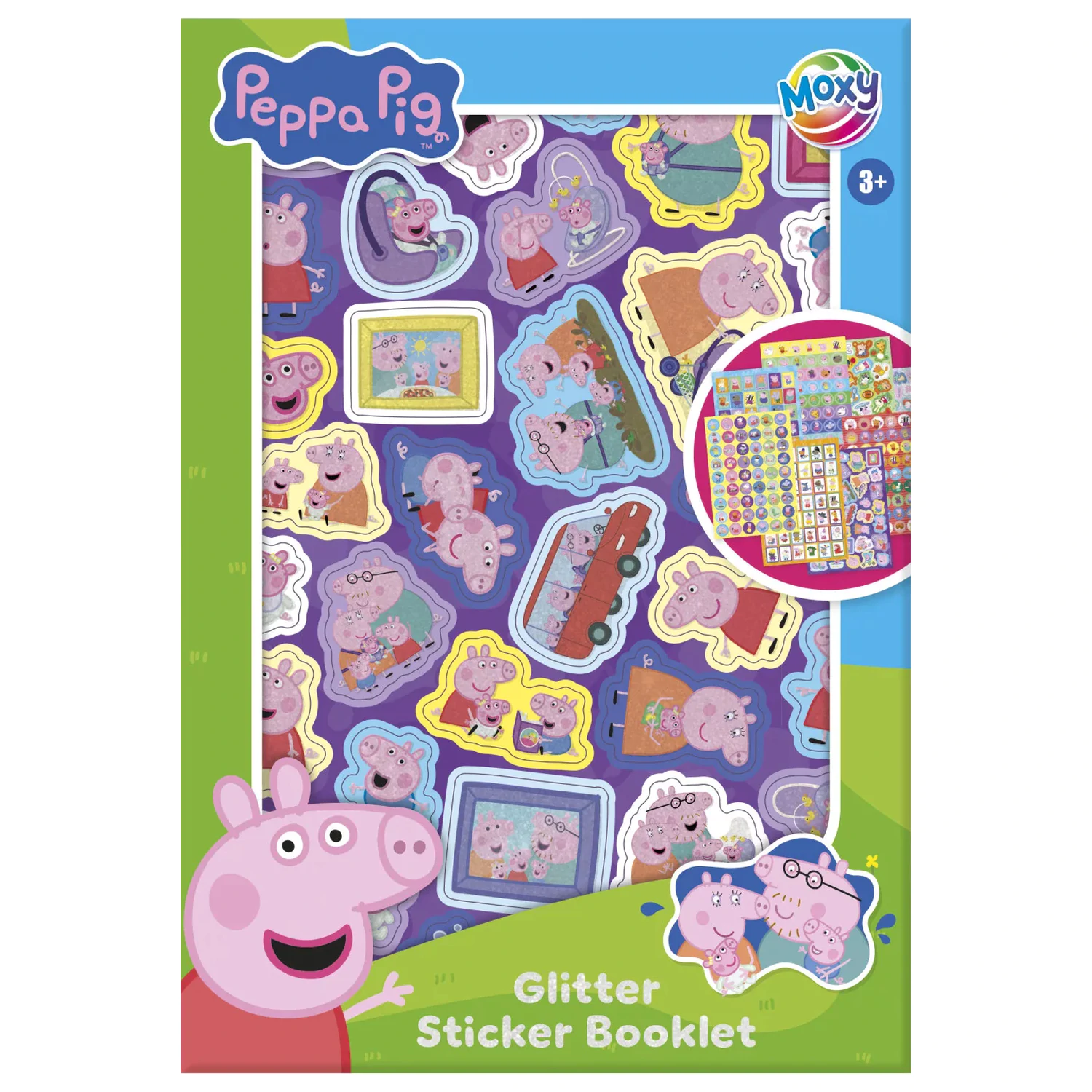 Peppa Pig Family Sticker Pack 8 coli poza produsului