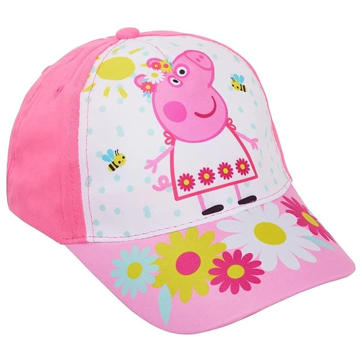 Peppa Pig Flower Pink șapcă de baseball pentru copii 52 cm poza produsului