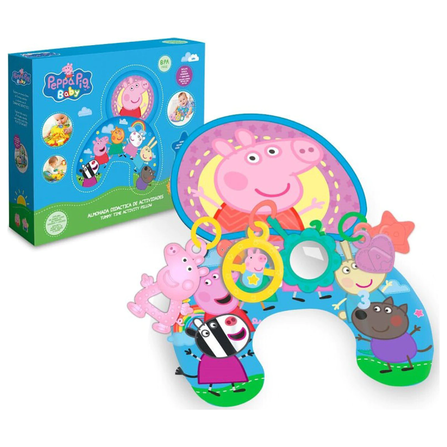 Peppa Pig Friends pernă de activități poza produsului