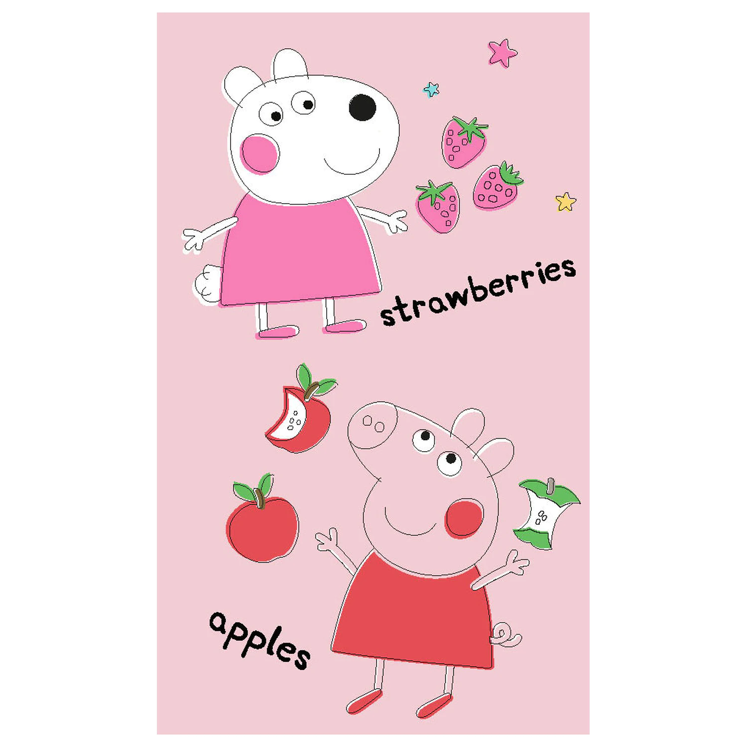Peppa Pig Fruits Prosop de maini, prosop de fata, prosop poza produsului