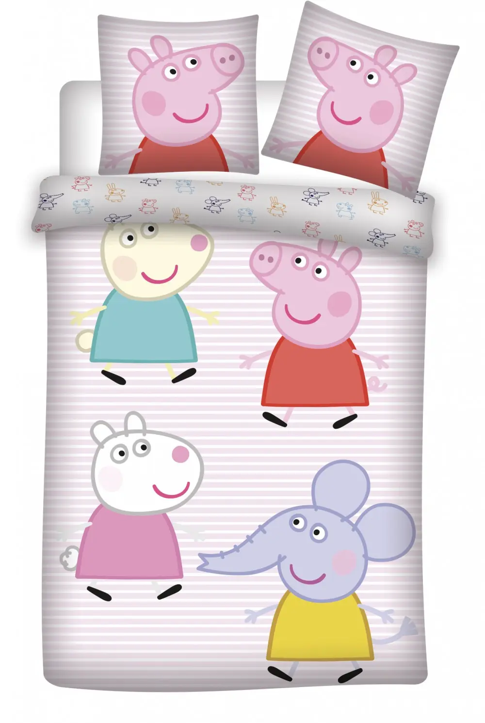 Peppa Pig Husa de pilota pentru copii 100x135cm, 40x60 cm poza produsului