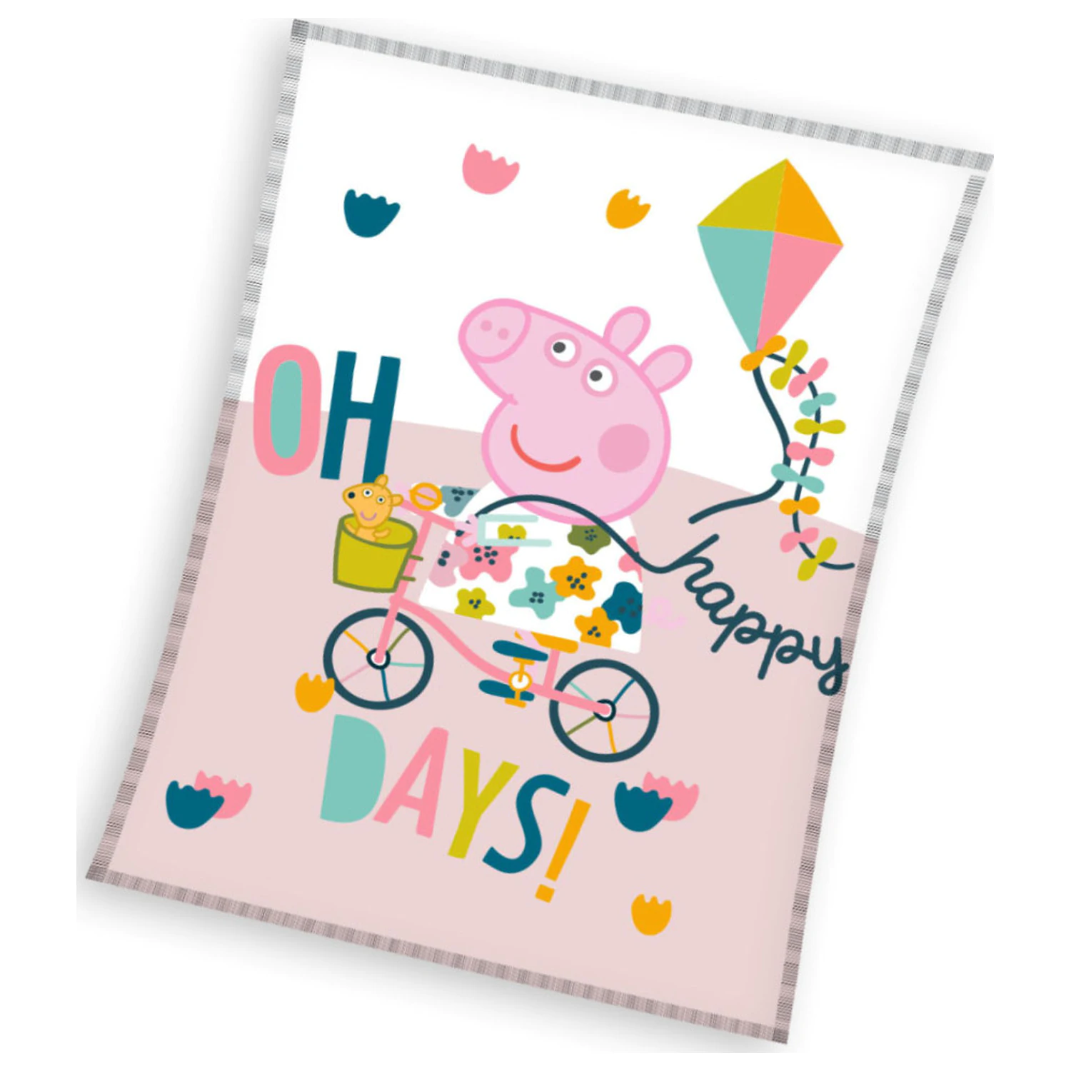 Peppa Pig Happy Days Pătură din lână poza produsului