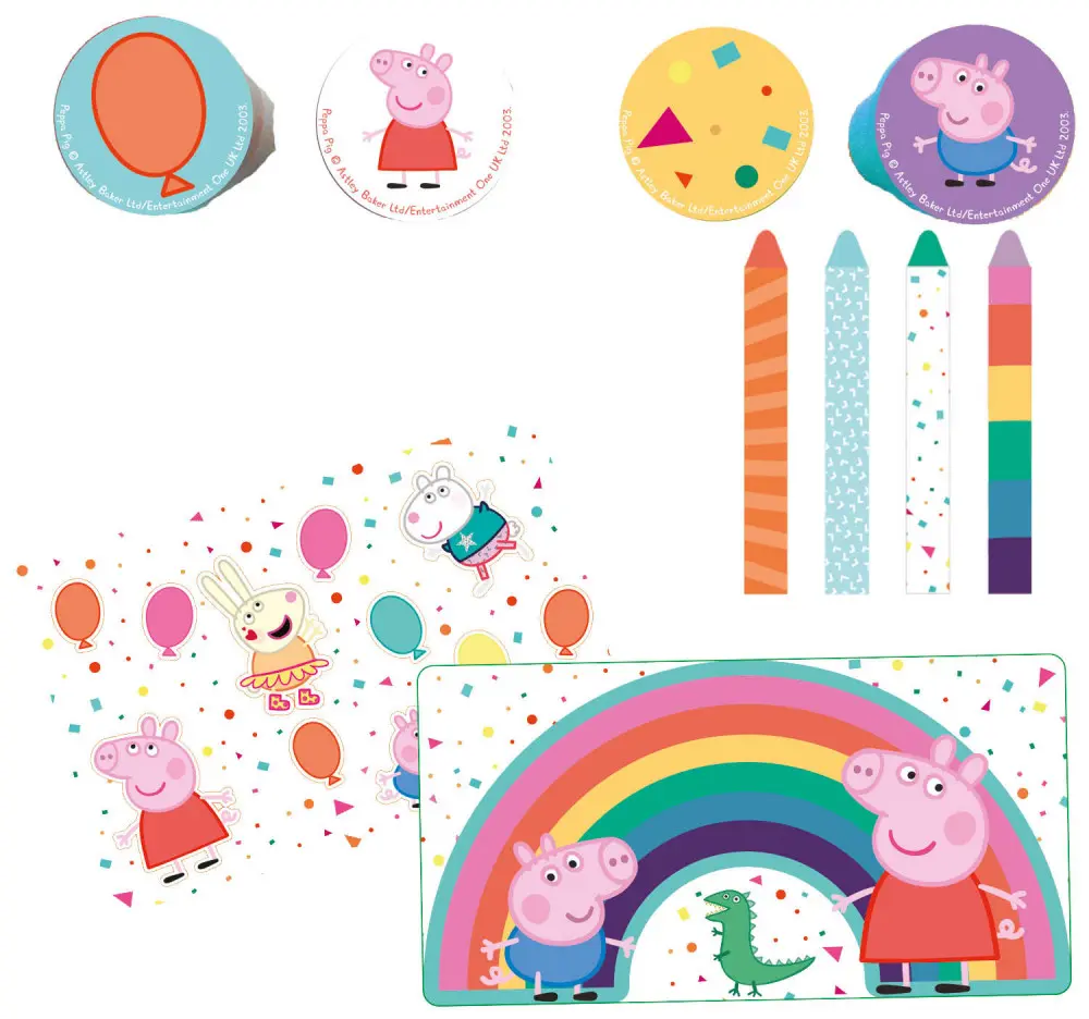 Peppa Pig Set papetarie (16 Piese) poza produsului