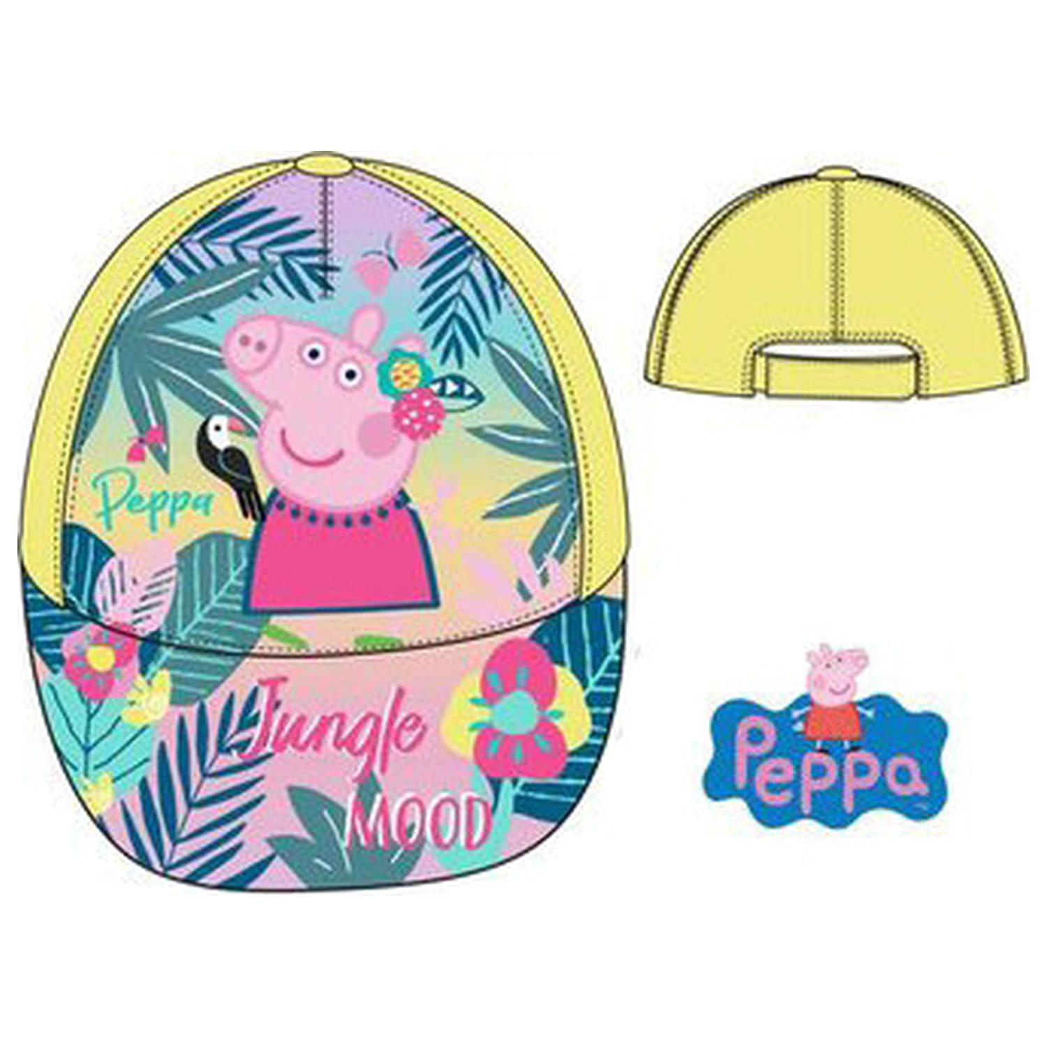 Sapca de baseball Peppa Pig Jungle Kids 52 cm poza produsului