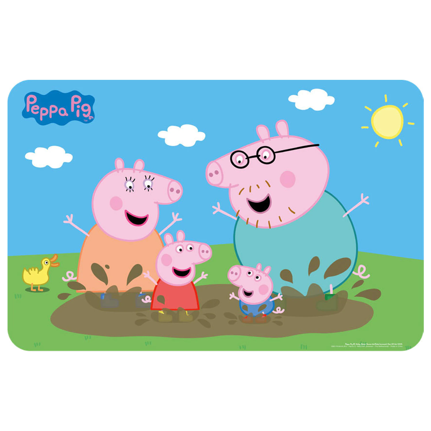 Peppa Pig Mud Bath Suport de masa 43x28 cm poza produsului