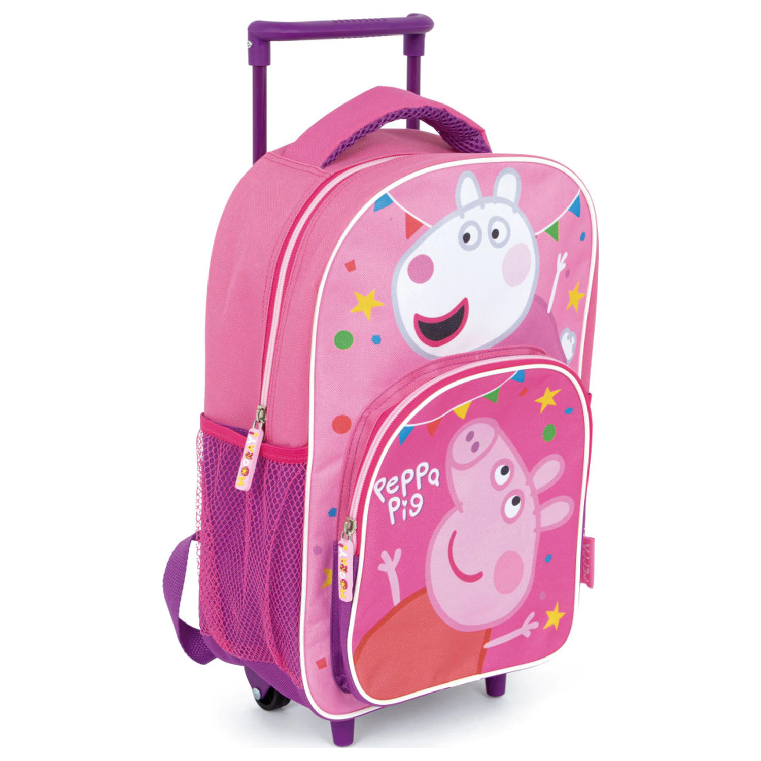 Peppa Pig Party Rolling Preschool Rucsac, Geantă 36 cm poza produsului