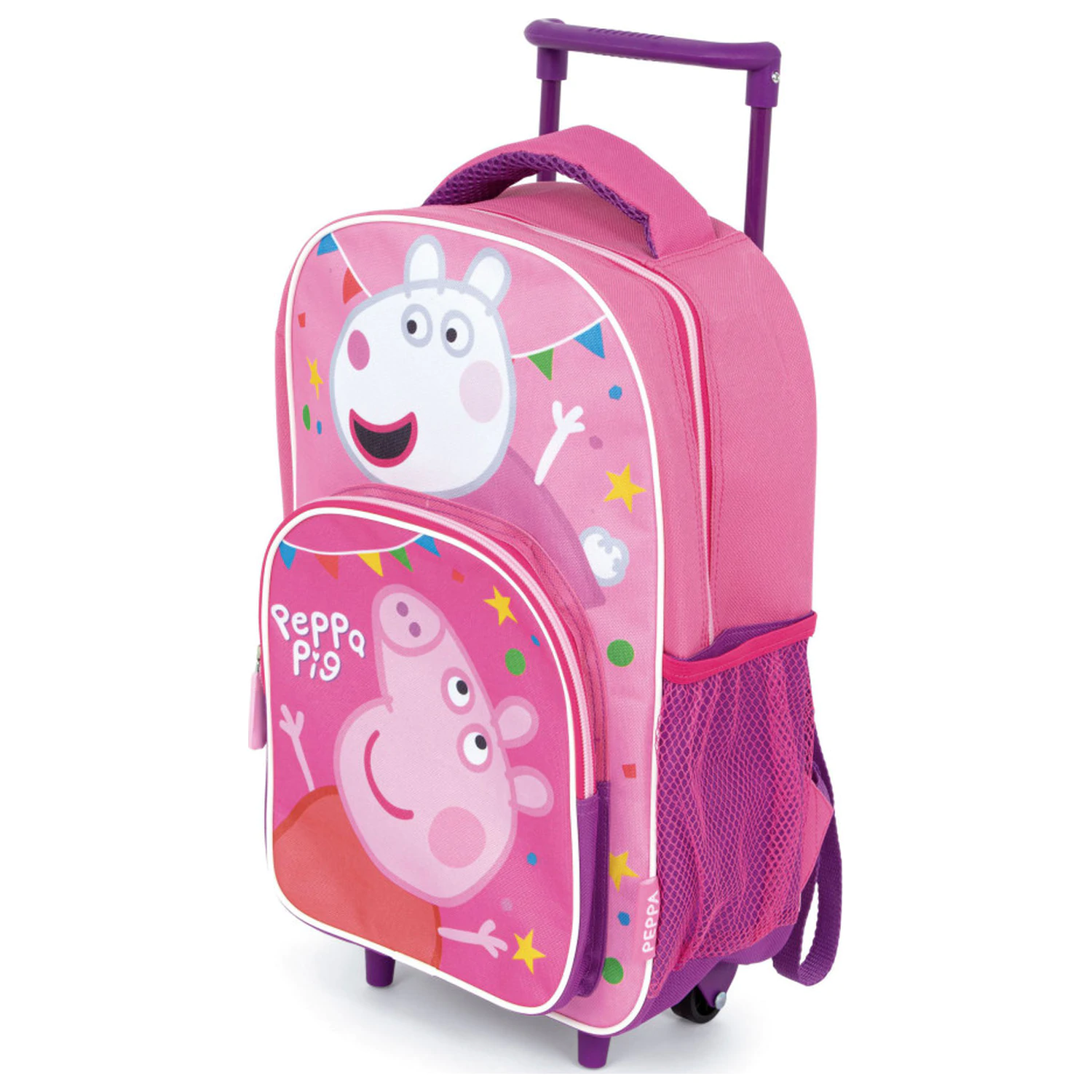 Peppa Pig Party Rolling Preschool Rucsac, Geantă 36 cm poza produsului