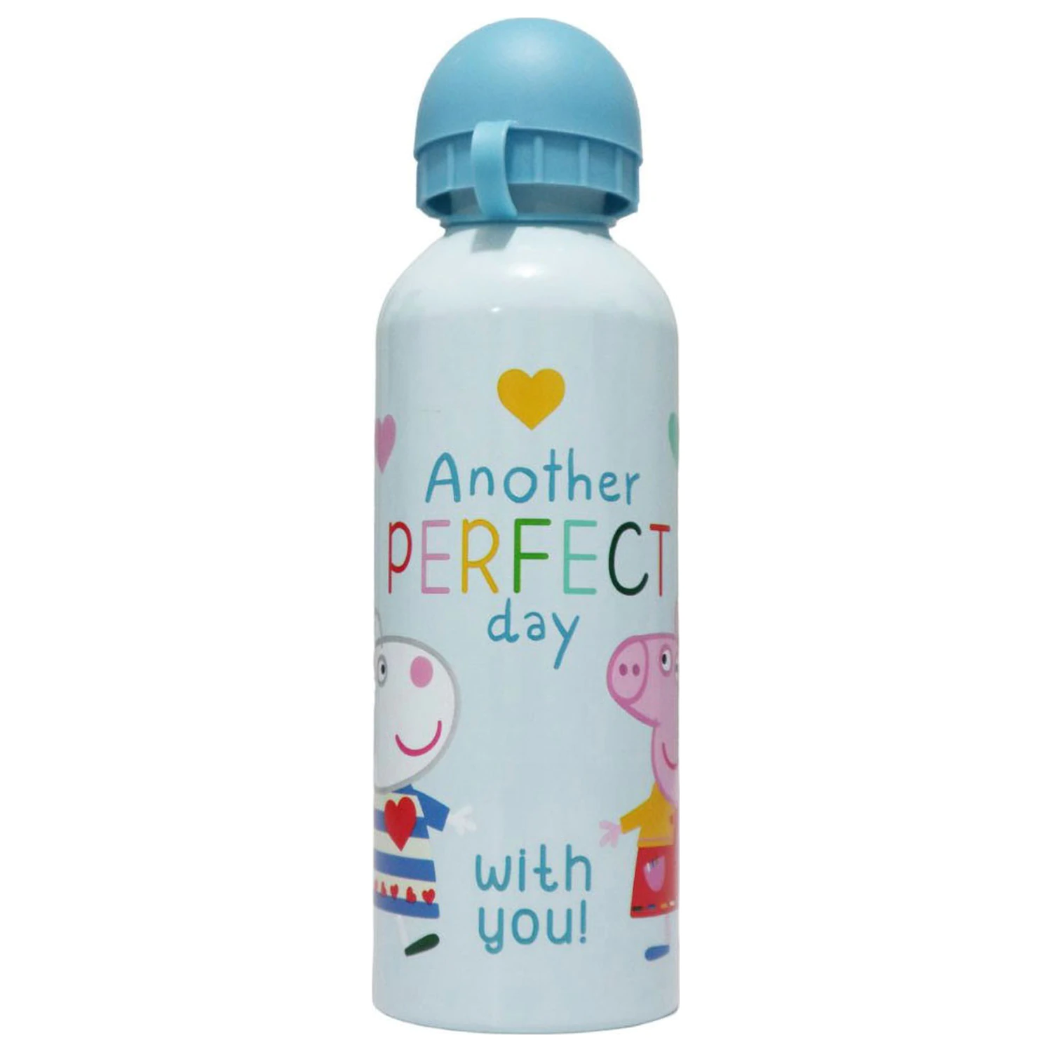 Peppa Pig Perfect Day sticla de apa din aluminiu cu cioc de baut 500 ml poza produsului