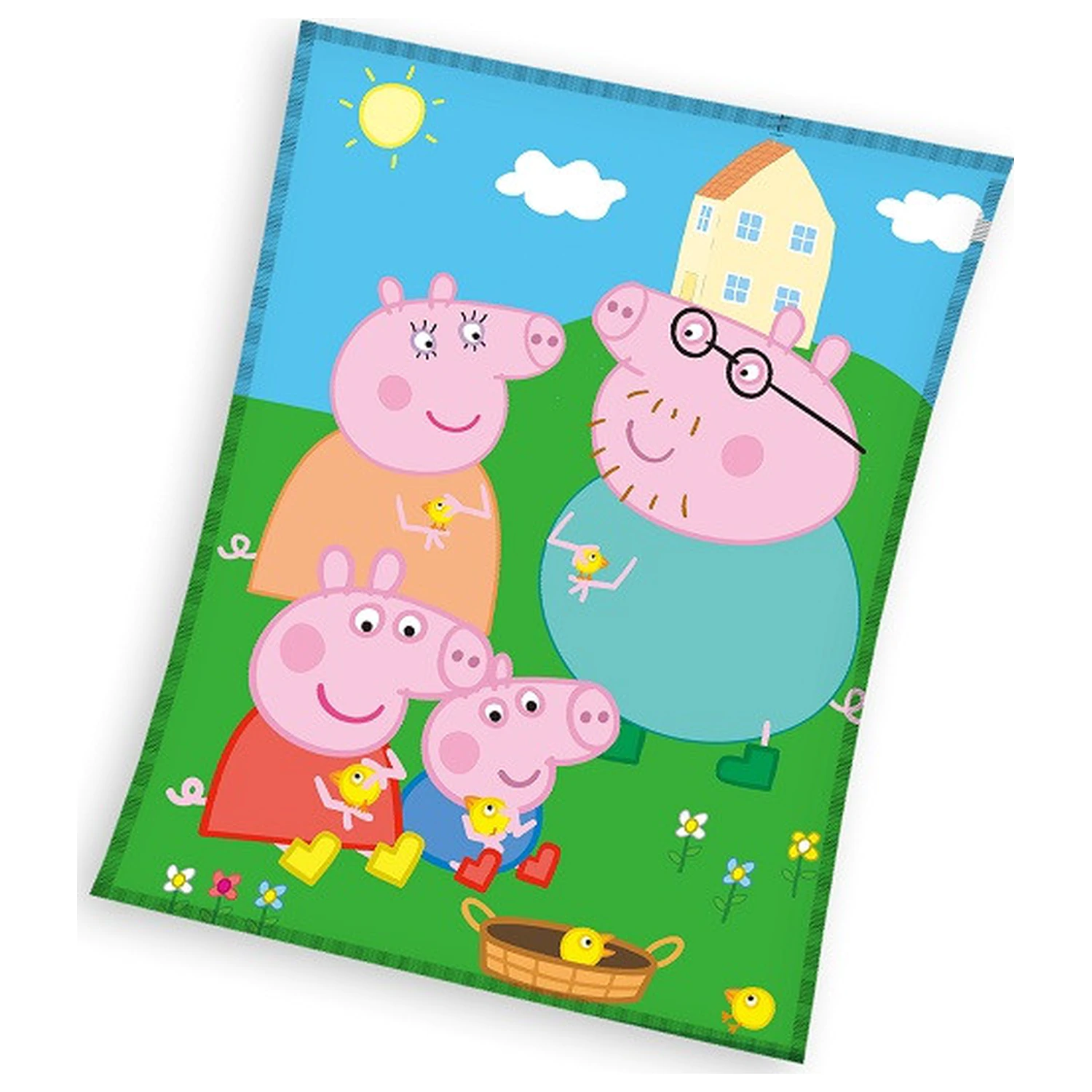 Peppa Pig Picnic Pătură din fleece poza produsului