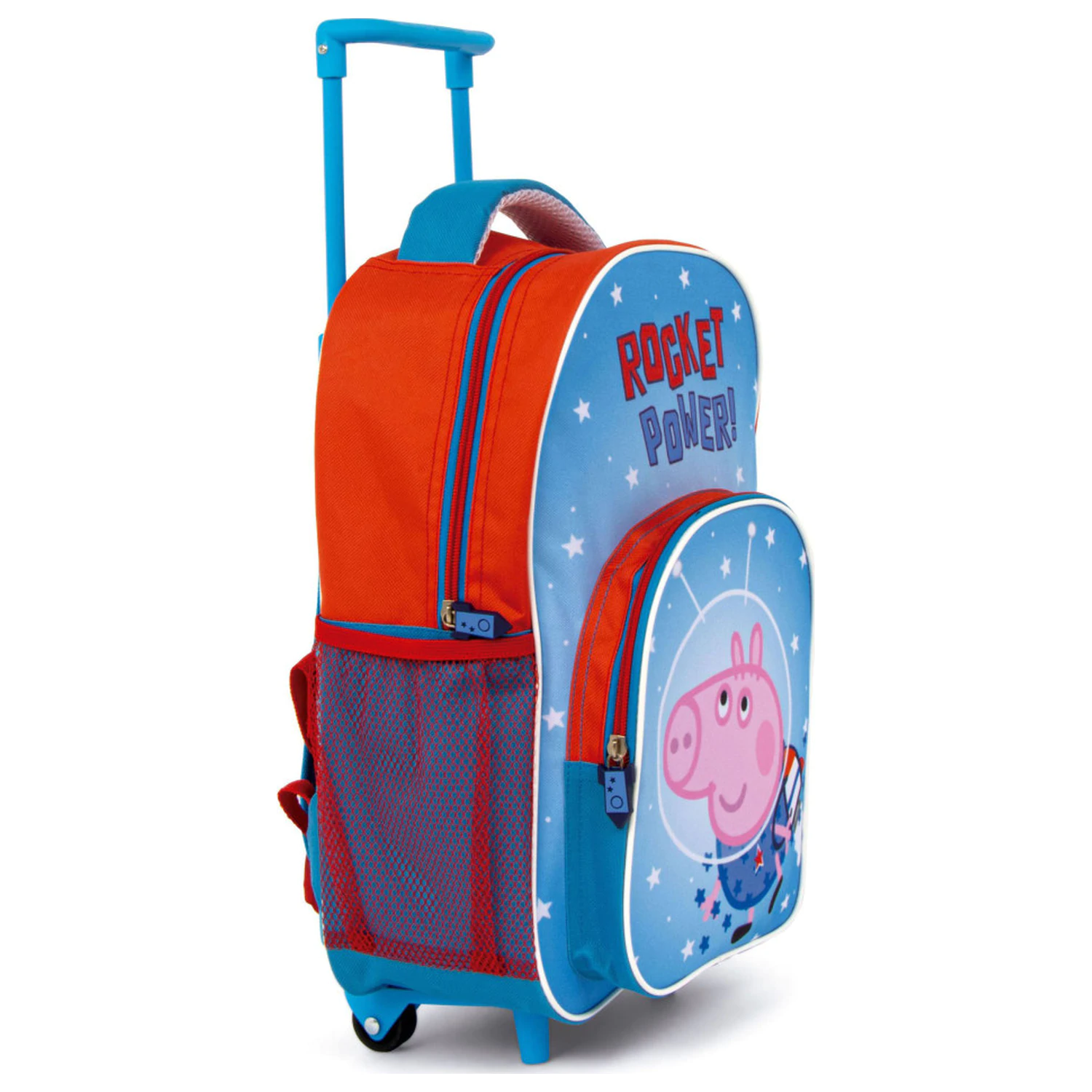 Peppa Pig Rocket Rolling Preschool Rucsac, Geanta 36 cm poza produsului