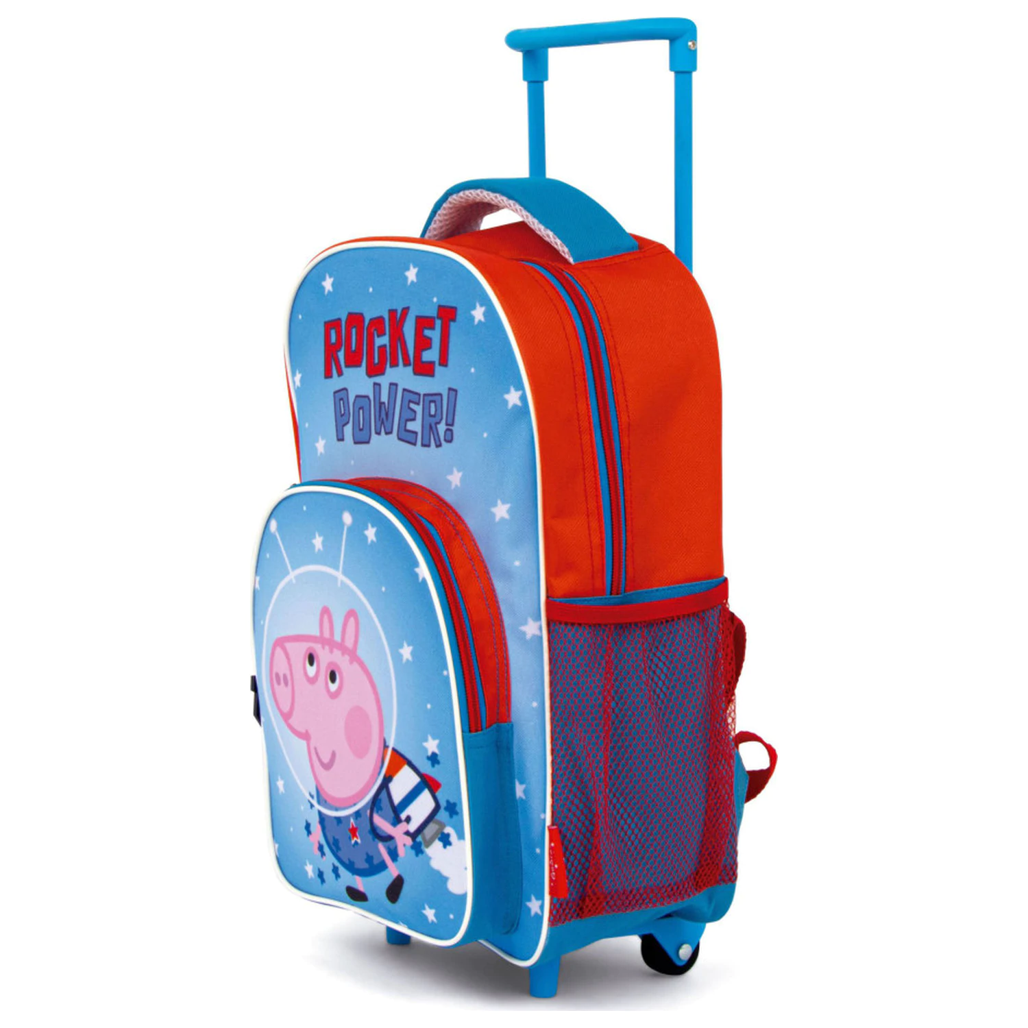 Peppa Pig Rocket Rolling Preschool Rucsac, Geanta 36 cm poza produsului