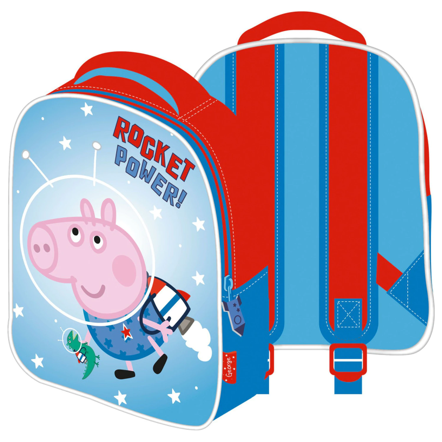 Rucsac Peppa Pig Rocket, geanta 28 cm poza produsului