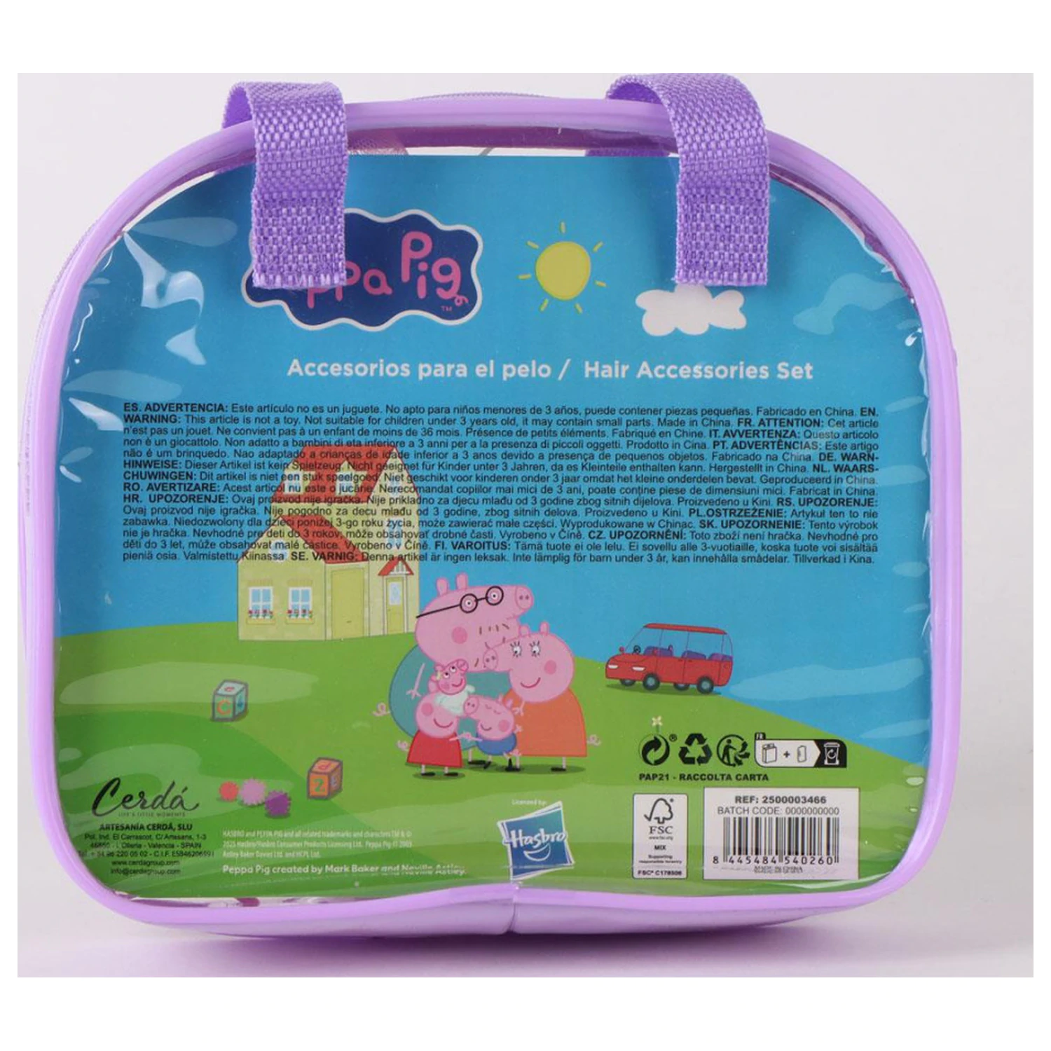 Peppa Pig Sisters Set accesorii de par poza produsului
