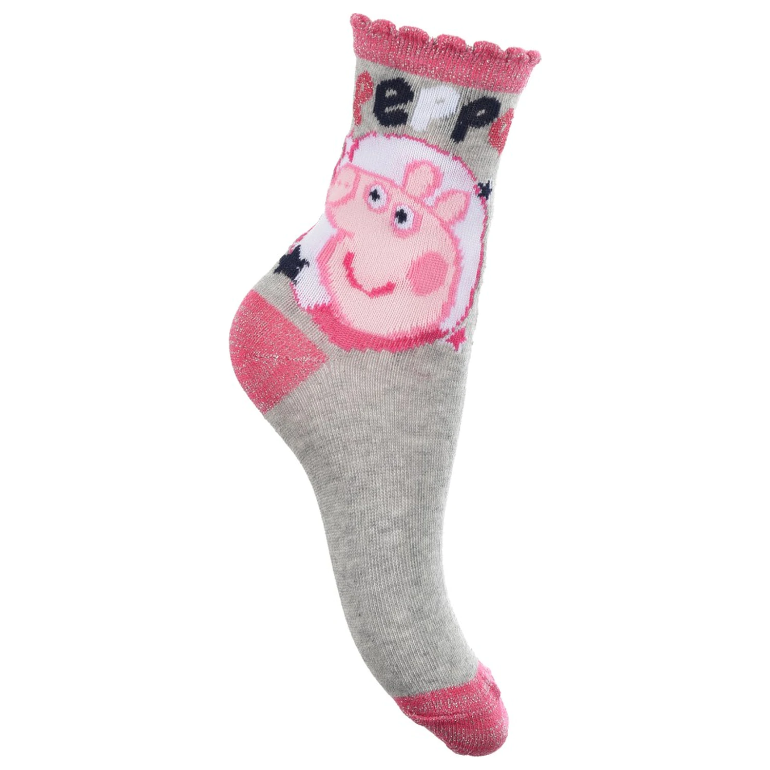 Peppa Pig Sparkle Steps Șosete pentru copii 27/30 poza produsului