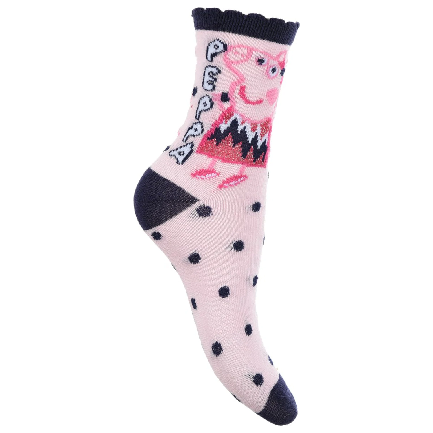 Peppa Pig Sparkle Steps Șosete pentru copii 27/30 poza produsului