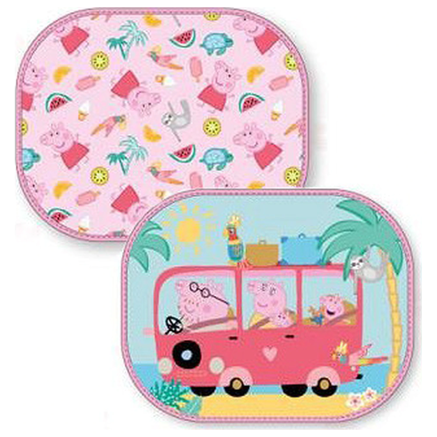 Peppa Pig Summer Sunshade pentru Fereastra 2 bucati poza produsului