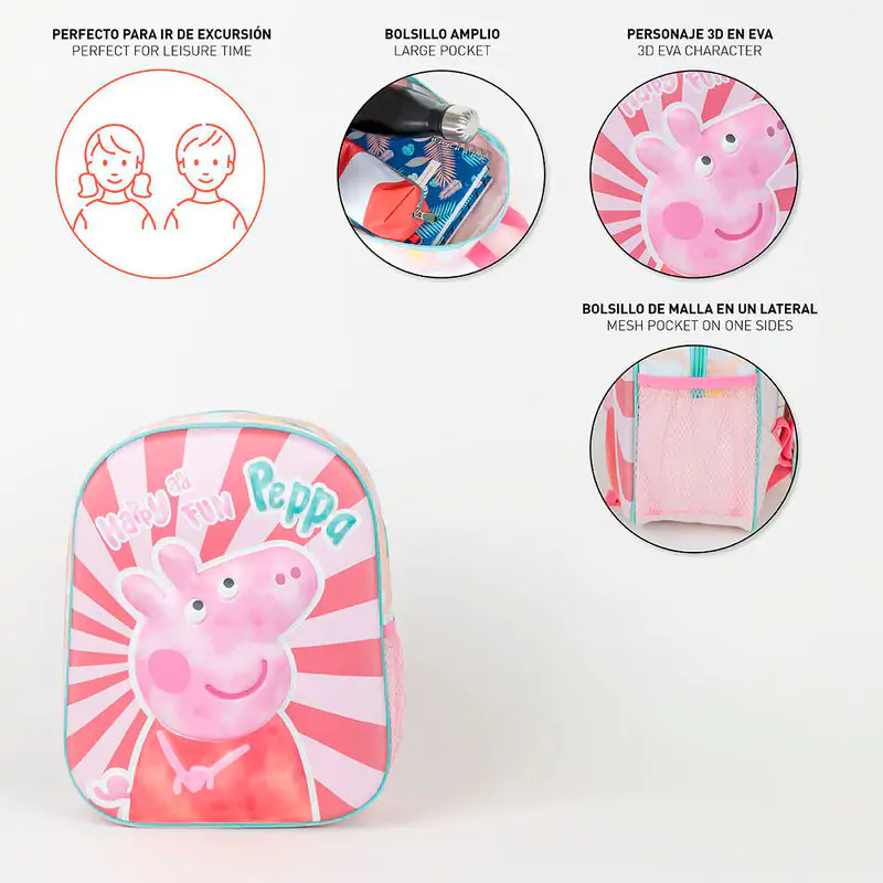 Peppa Pig rucsac 3D 31cm poza produsului
